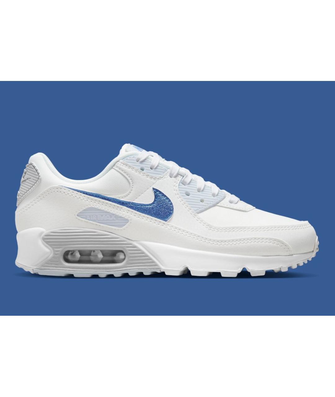 NIKE Белые кожаные кроссовки, фото 9