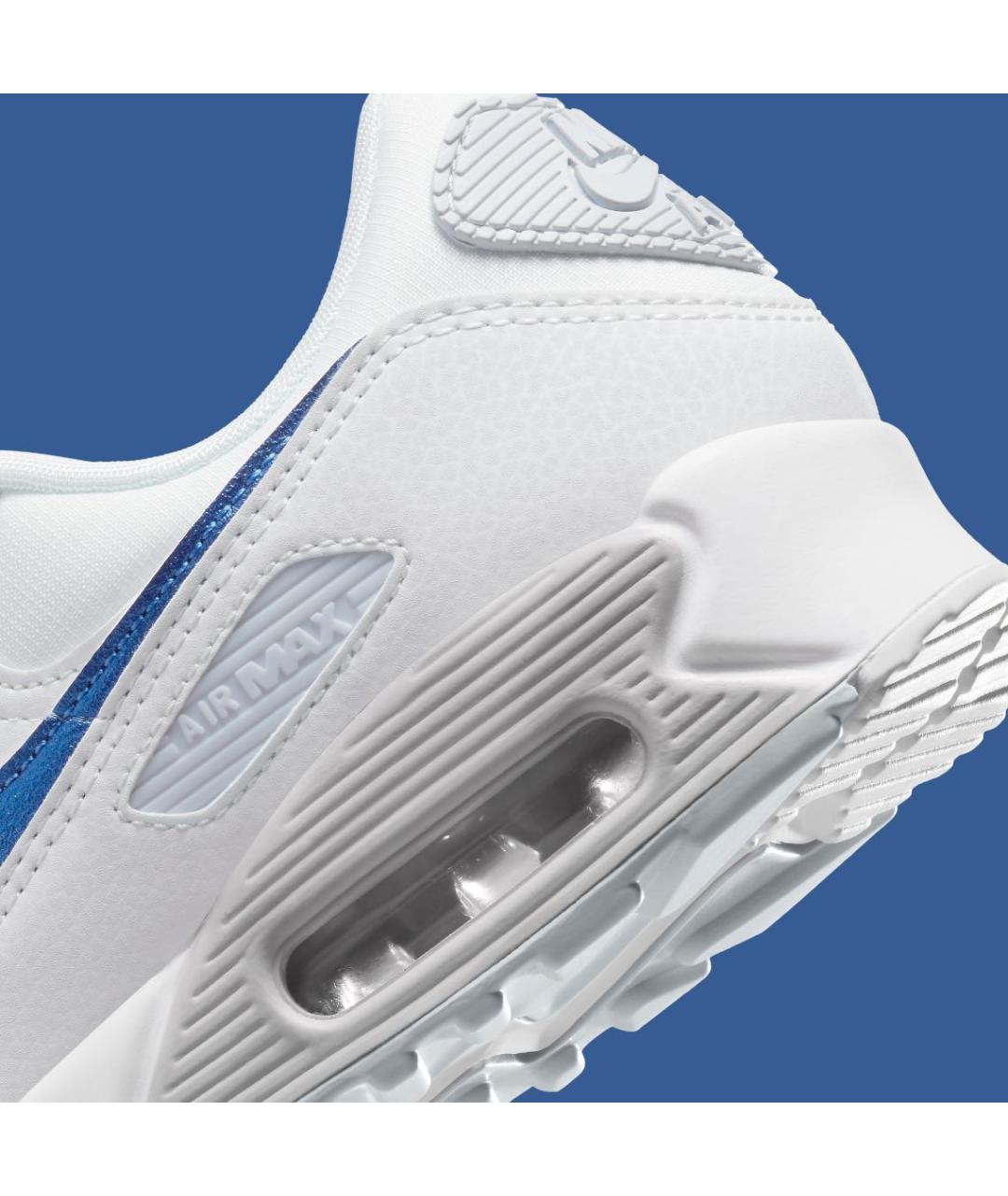 NIKE Белые кожаные кроссовки, фото 8