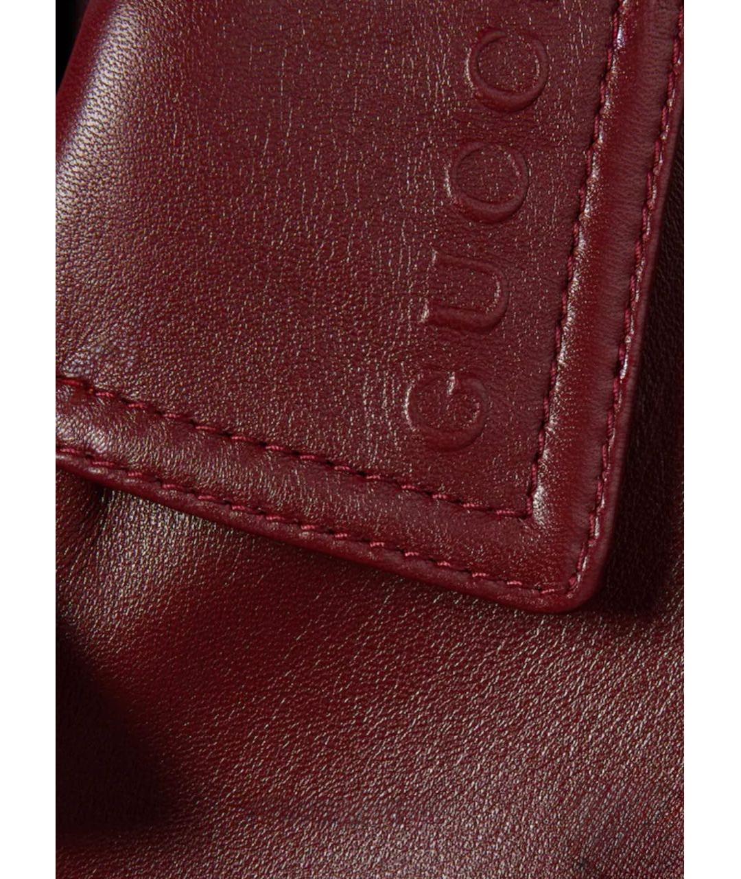 GUCCI Бирюзовая кожаная куртка, фото 6