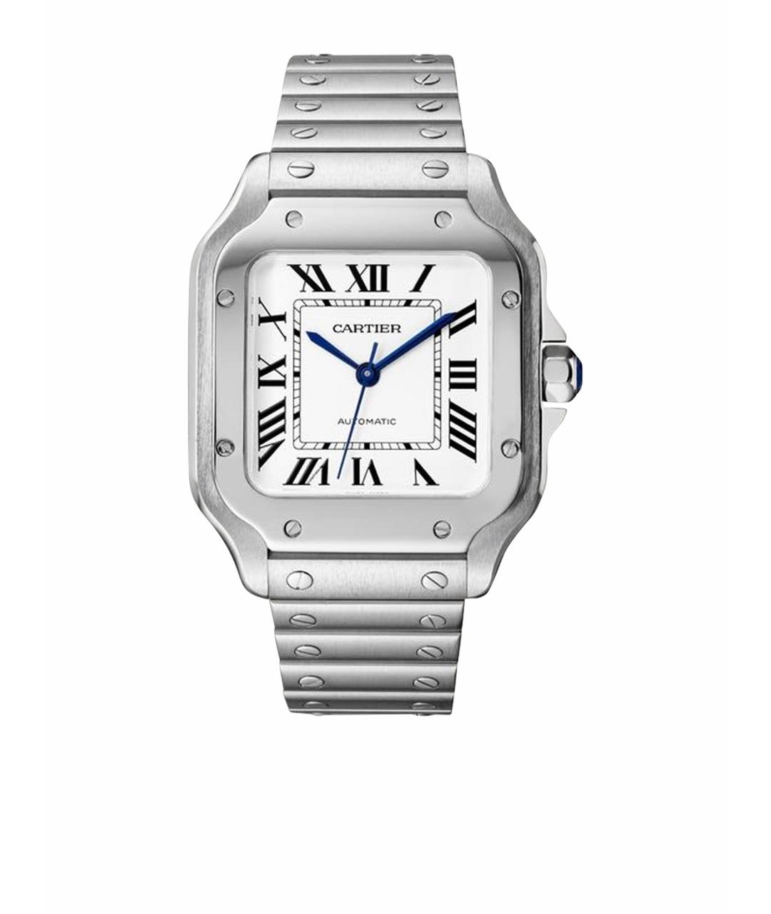 CARTIER Серебряные металлические часы, фото 1