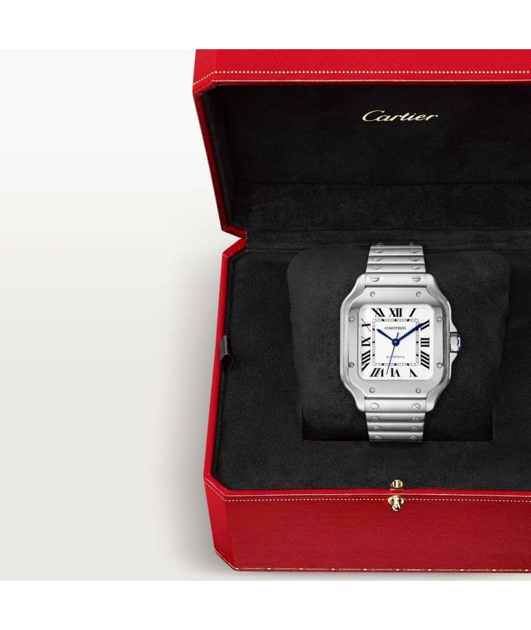 CARTIER Серебряные металлические часы, фото 7