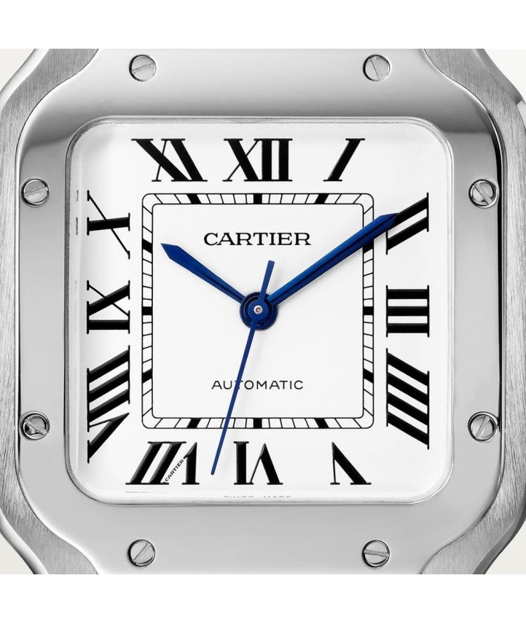 CARTIER Серебряные металлические часы, фото 4