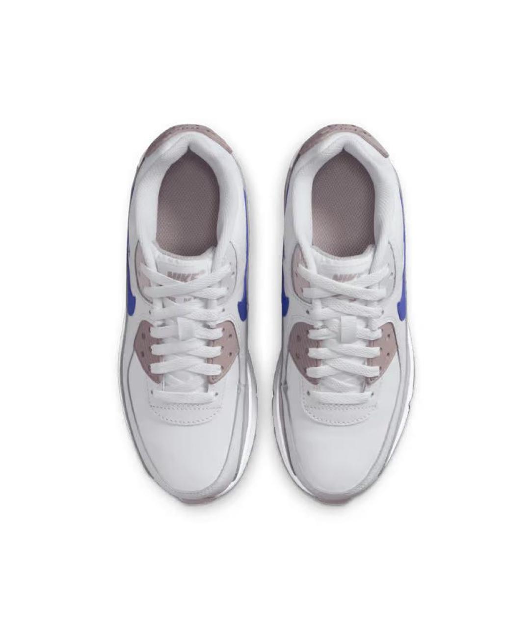 NIKE Белые кожаные кроссовки, фото 3
