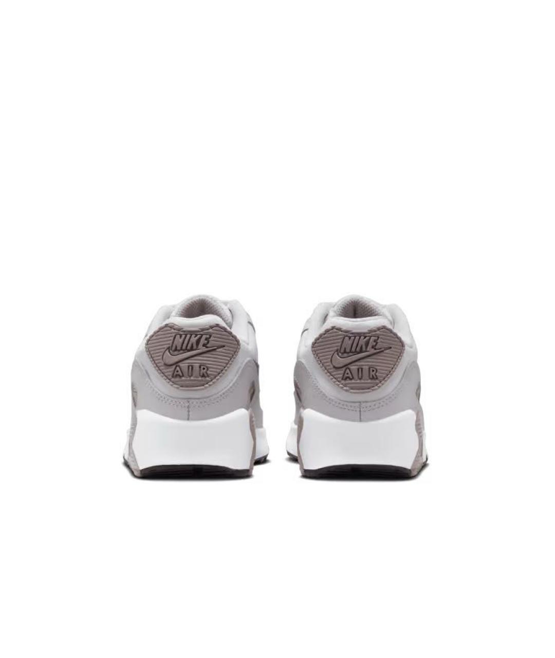 NIKE Белые кожаные кроссовки, фото 5
