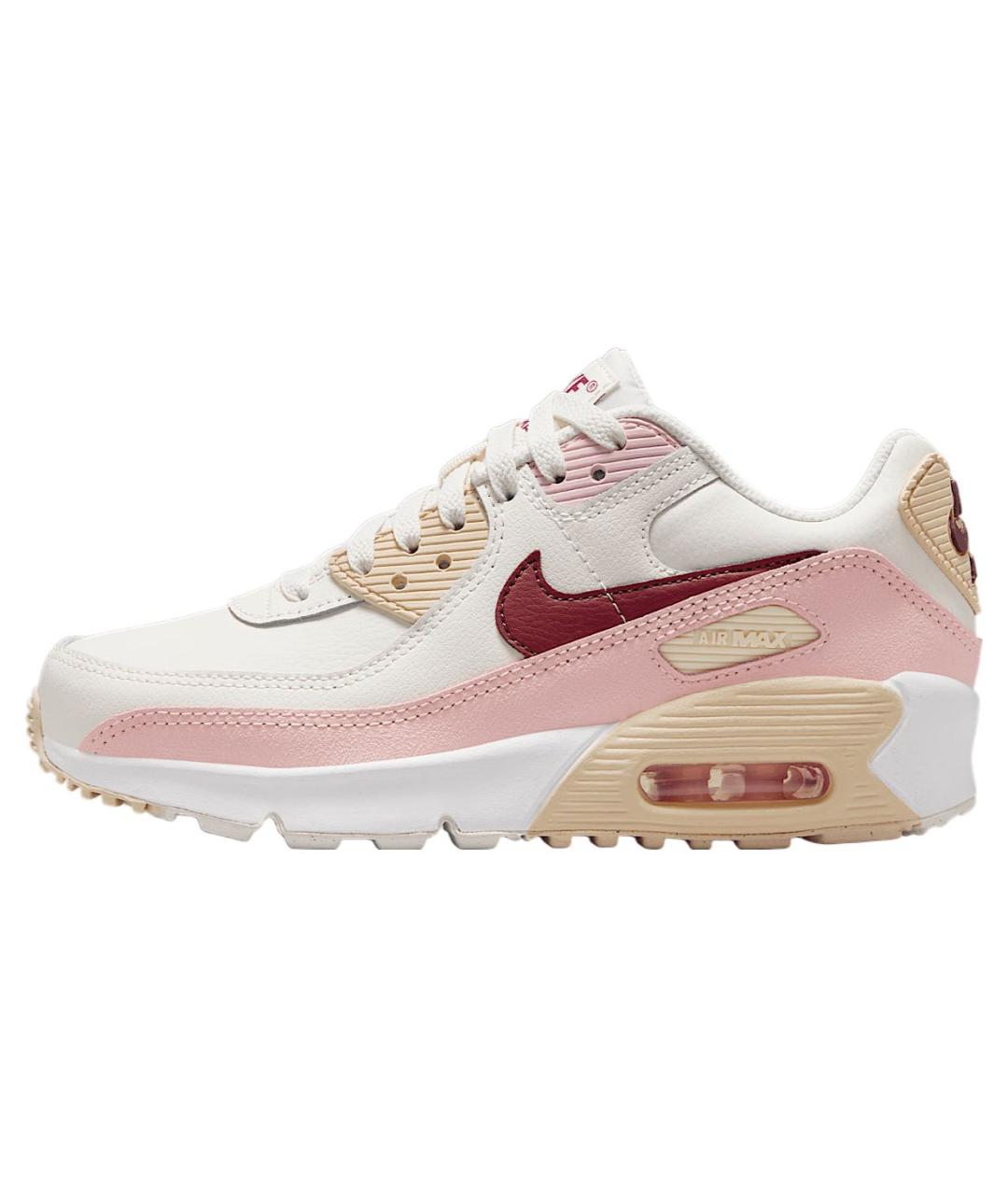 NIKE Розовые кожаные кроссовки, фото 3
