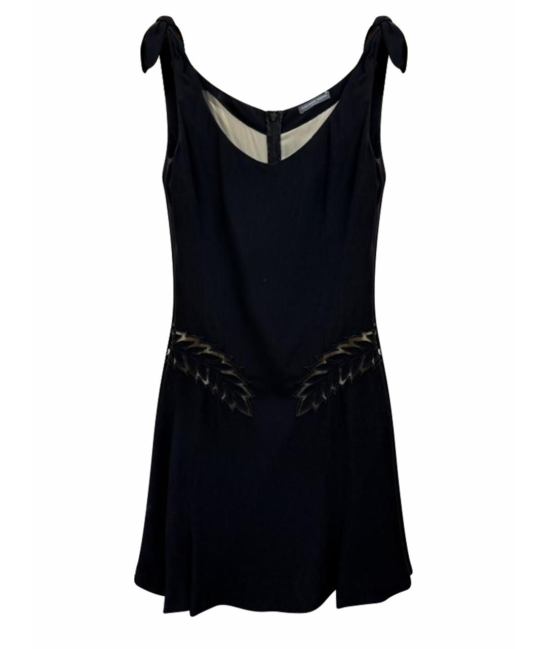 ALEXANDER MCQUEEN Черное коктейльное платье, фото 1