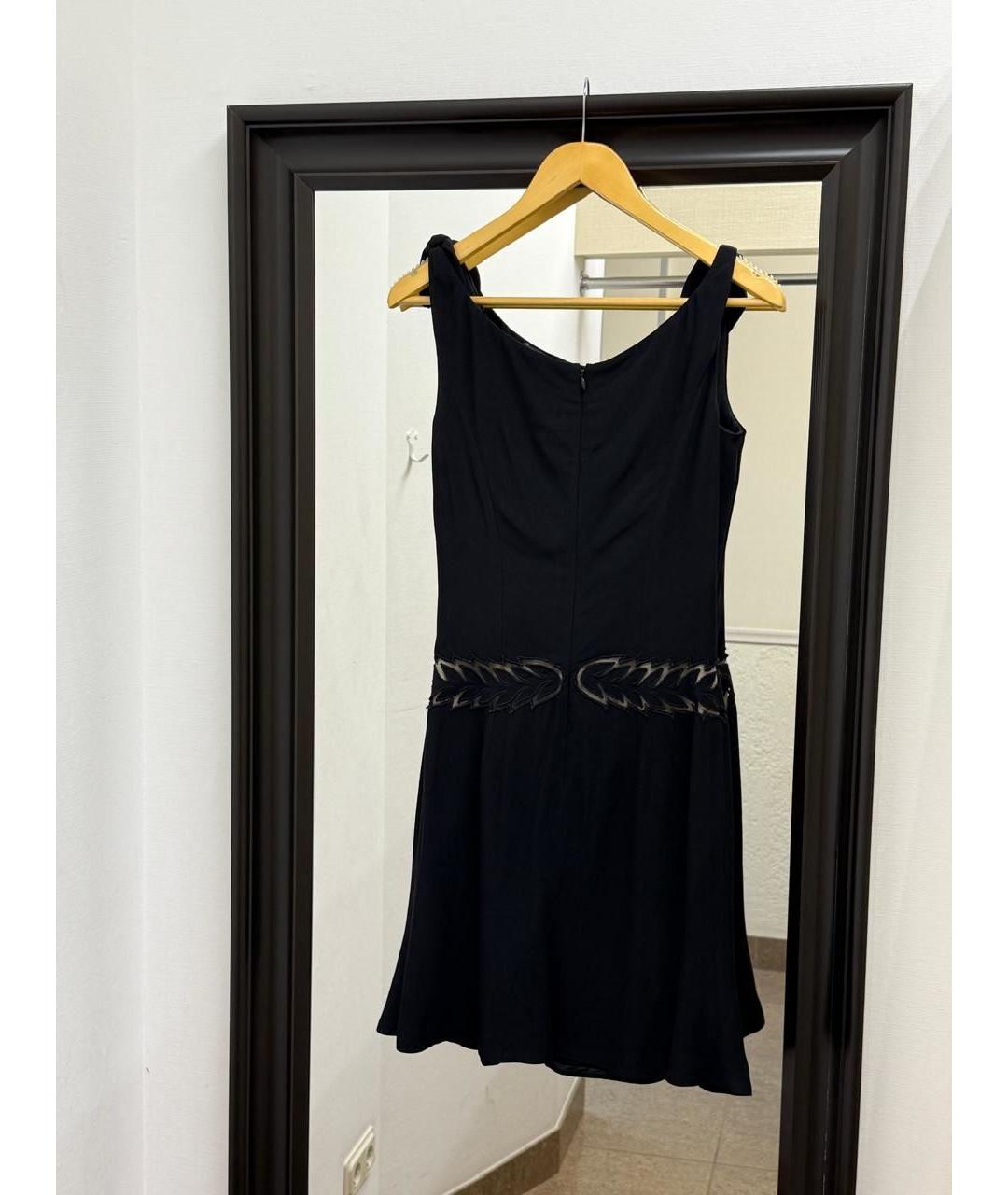 ALEXANDER MCQUEEN Черное коктейльное платье, фото 2