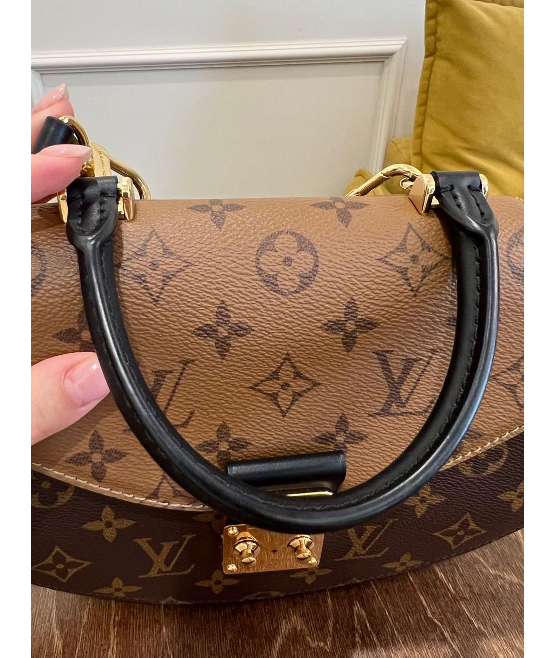 LOUIS VUITTON Коричневая сумка через плечо, фото 8