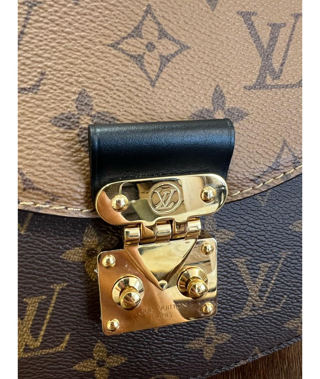 LOUIS VUITTON Коричневая сумка через плечо, фото 3