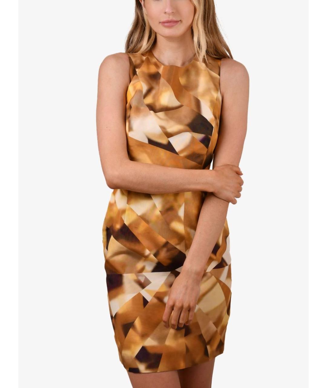 OSCAR DE LA RENTA Шелковое коктейльное платье, фото 6