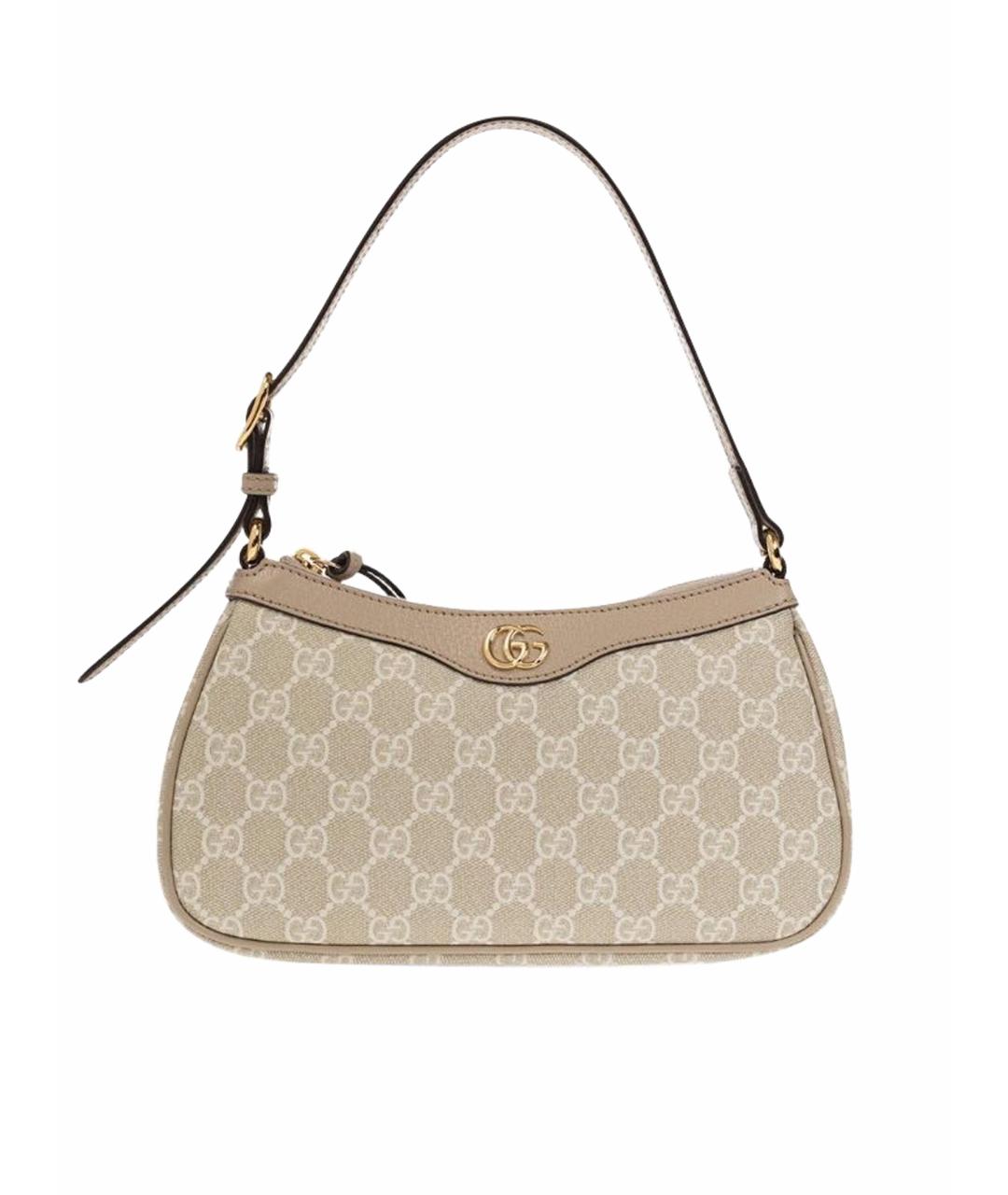 GUCCI Хаки сумка с короткими ручками, фото 1