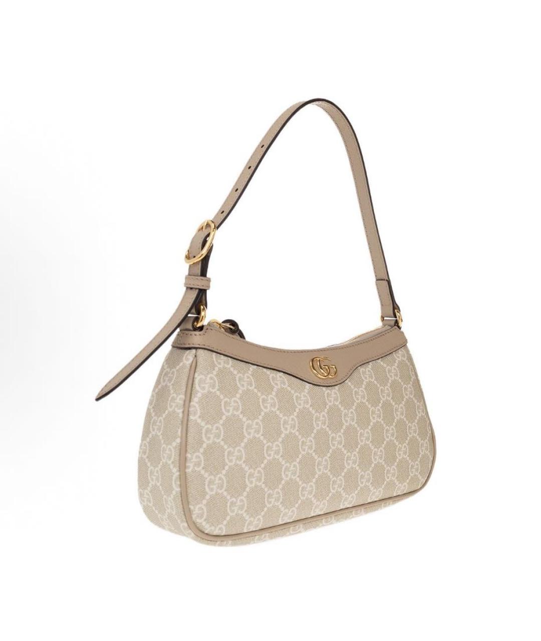 GUCCI Хаки сумка с короткими ручками, фото 3