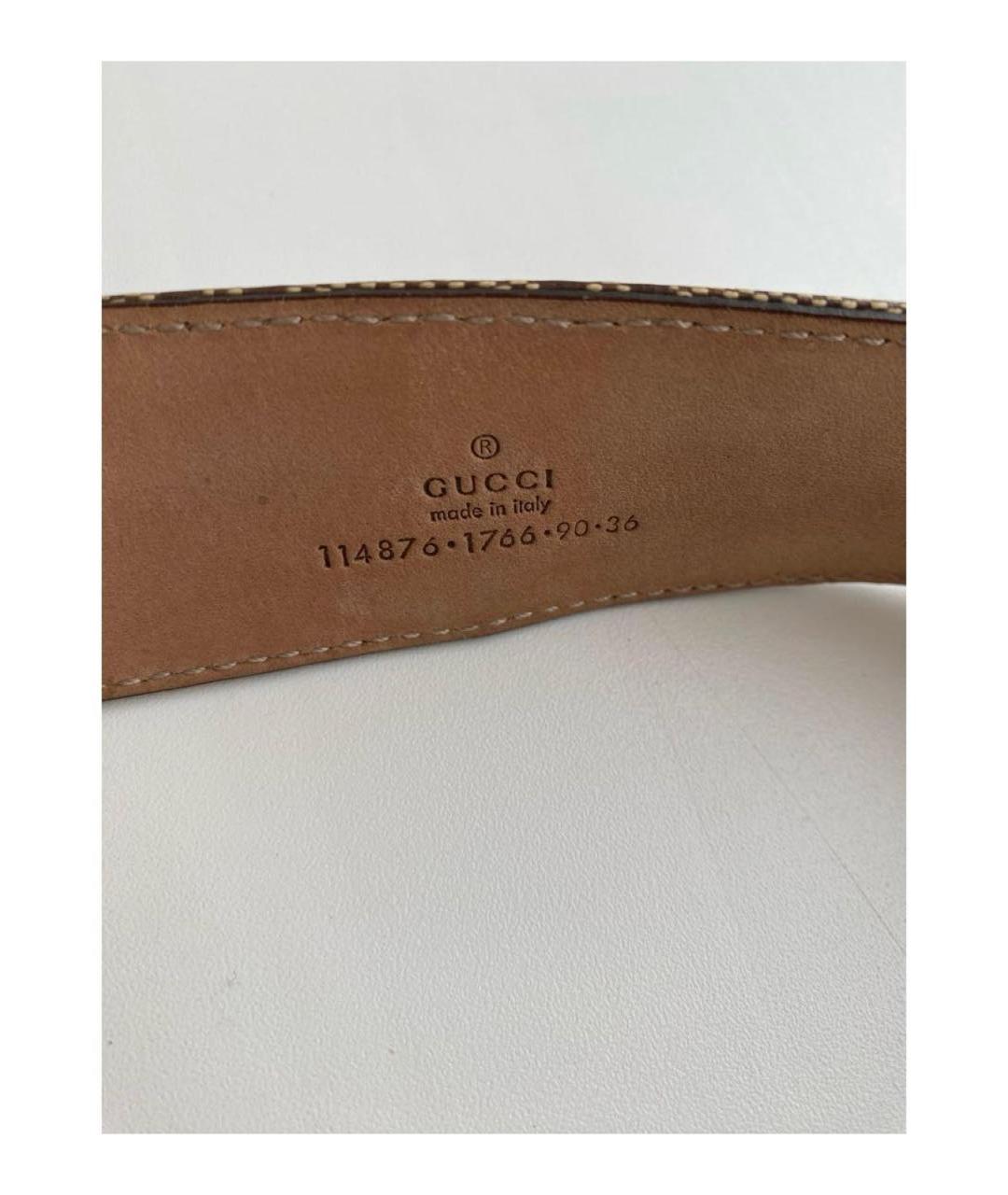 GUCCI Коричневый ремень, фото 4