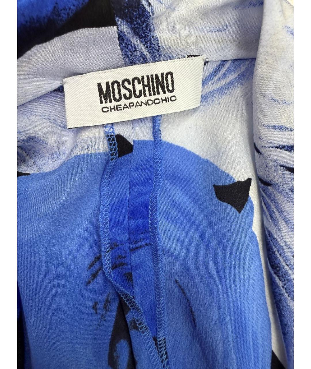 MOSCHINO Шелковое платье, фото 3