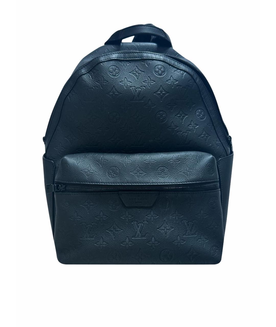 LOUIS VUITTON Черный кожаный рюкзак, фото 1