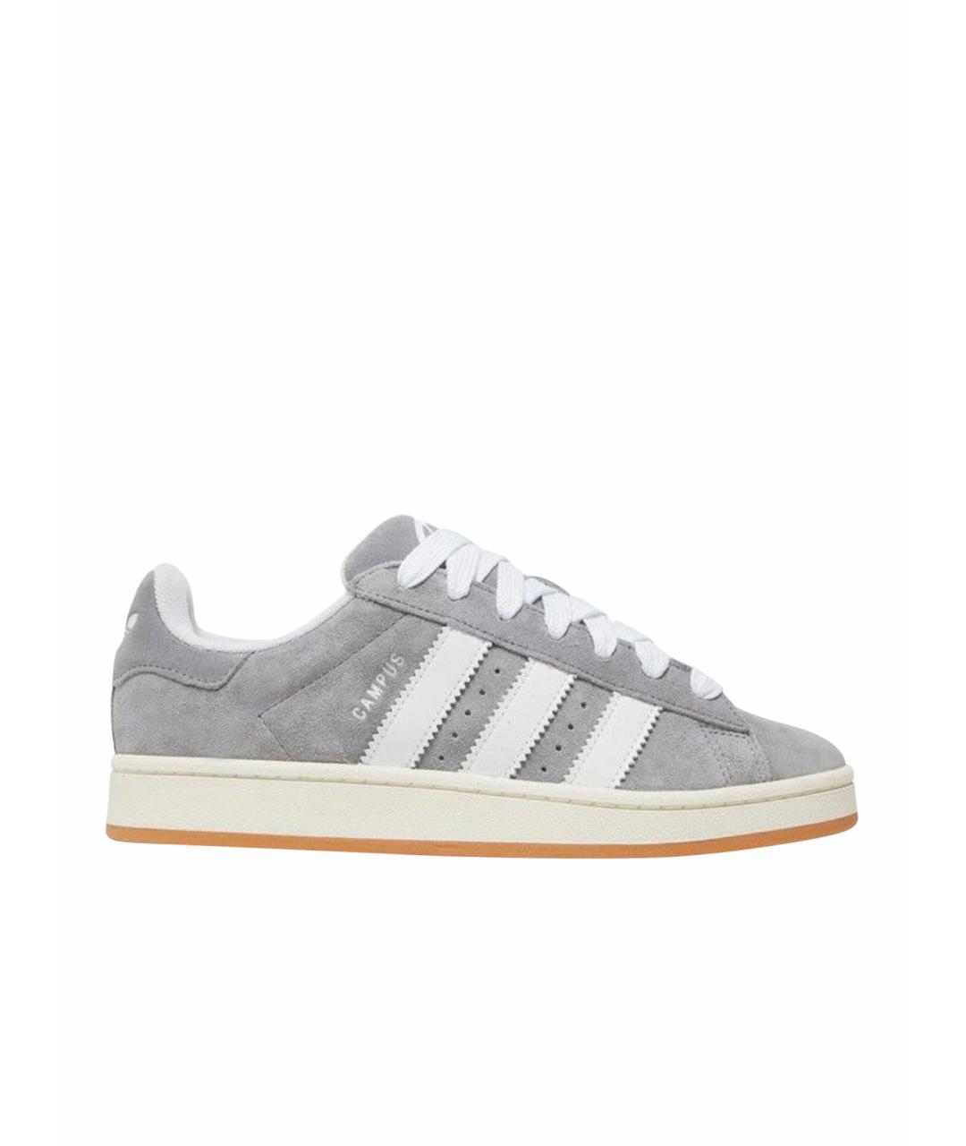 ADIDAS Серые замшевые кроссовки, фото 8
