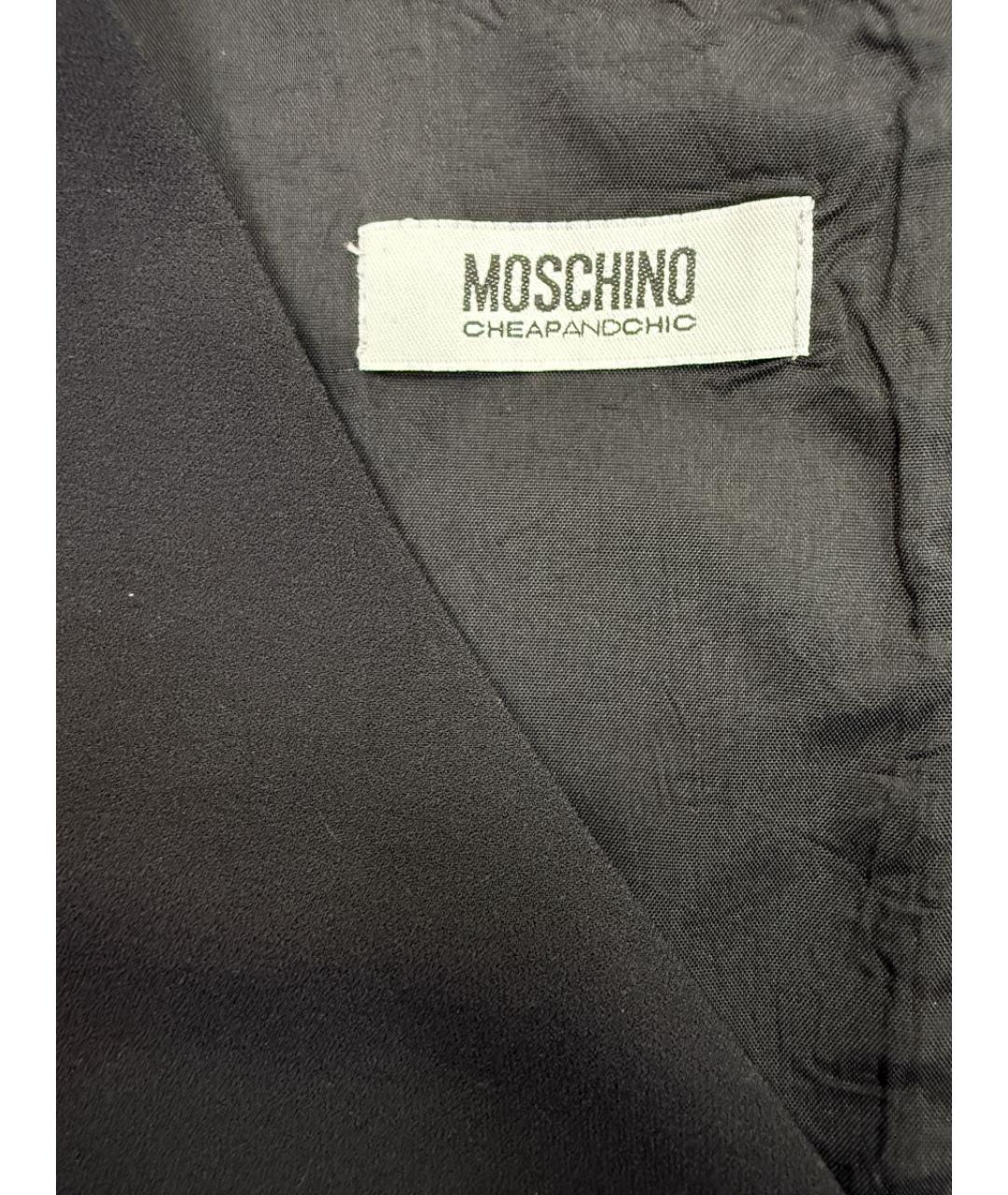 MOSCHINO Черное платье, фото 3