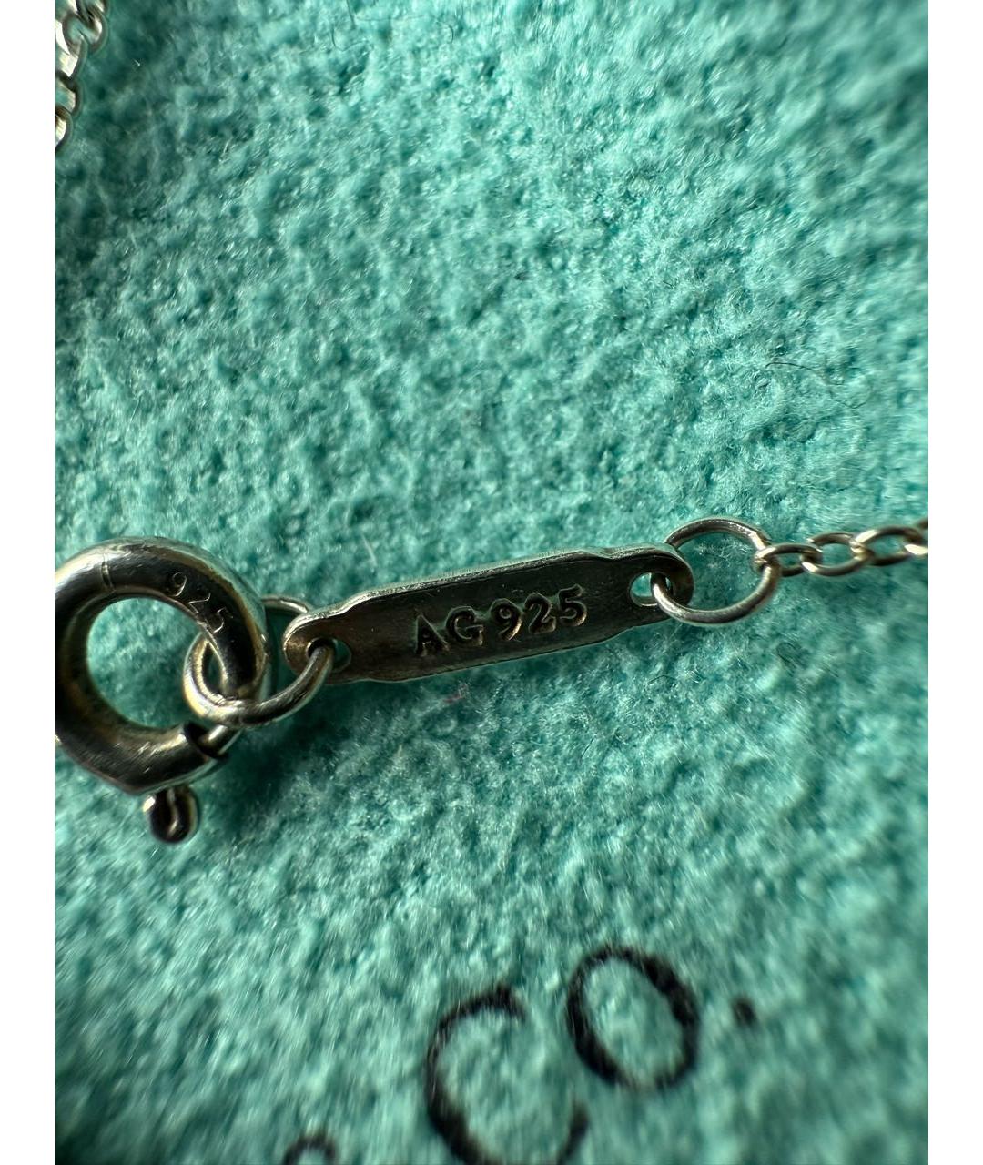 TIFFANY&CO Серебряное серебряное колье, фото 4