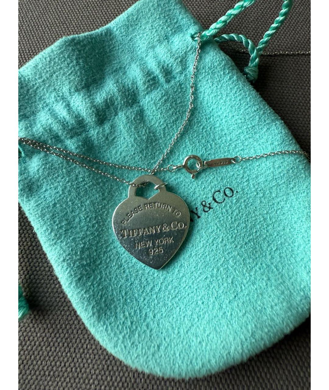 TIFFANY&CO Серебряное серебряное колье, фото 2