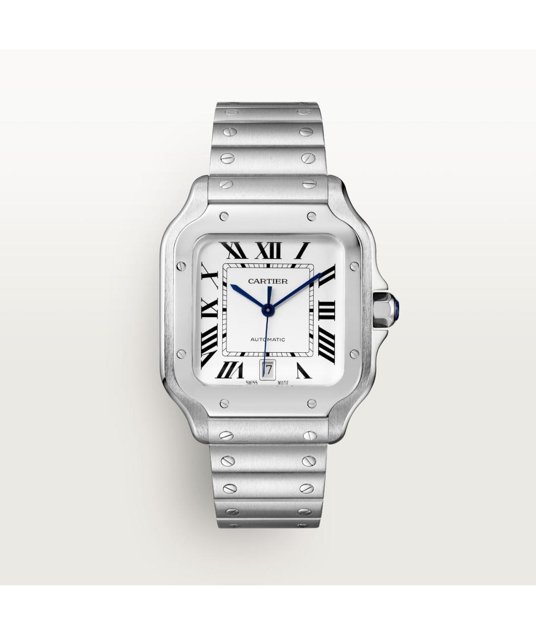 CARTIER Серебряные металлические часы, фото 9