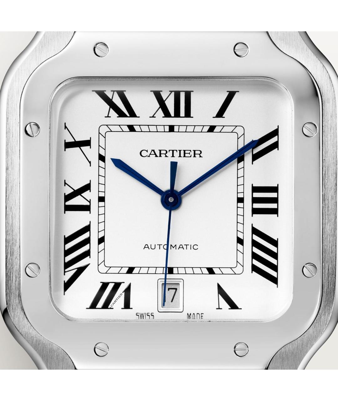 CARTIER Серебряные металлические часы, фото 3