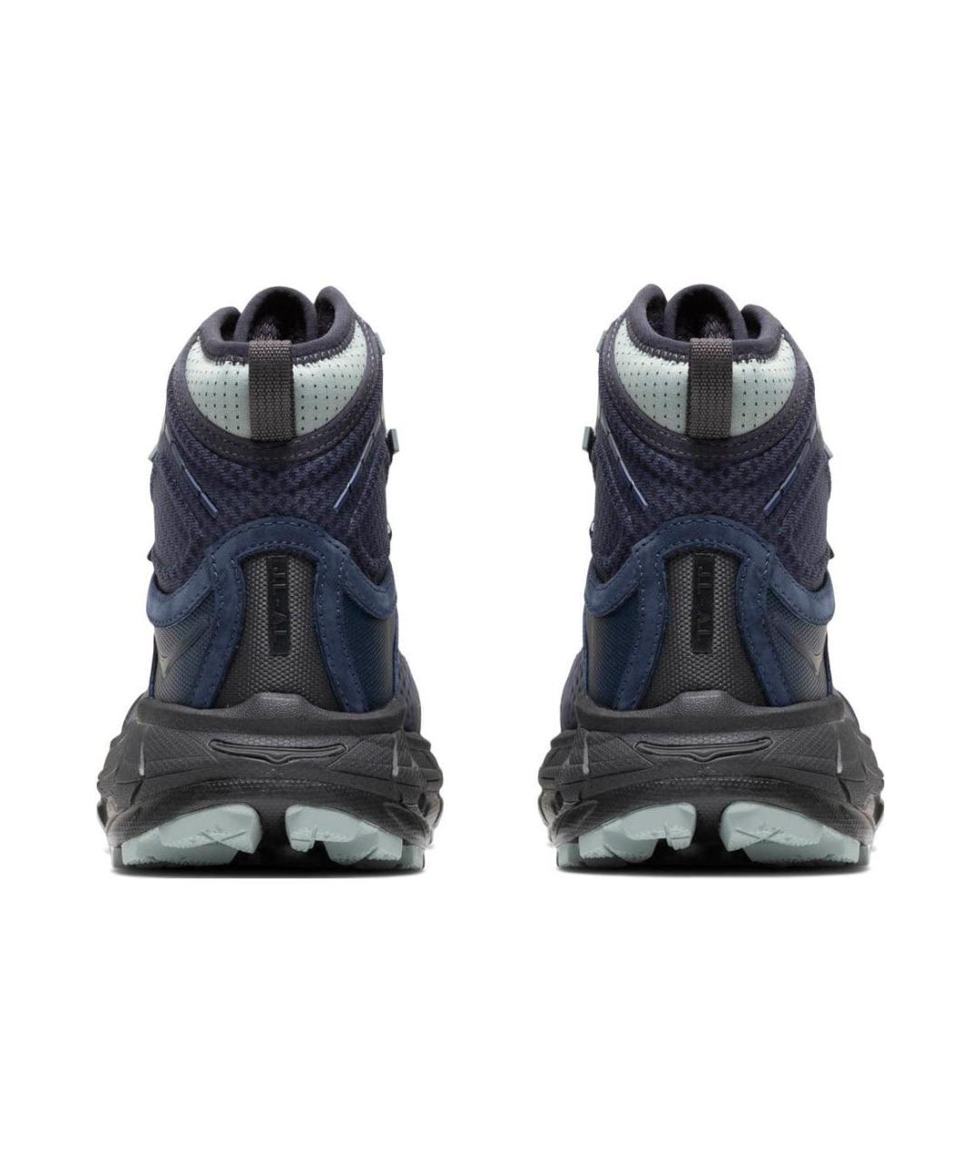 HOKA Синие нубуковые ботинки, фото 4