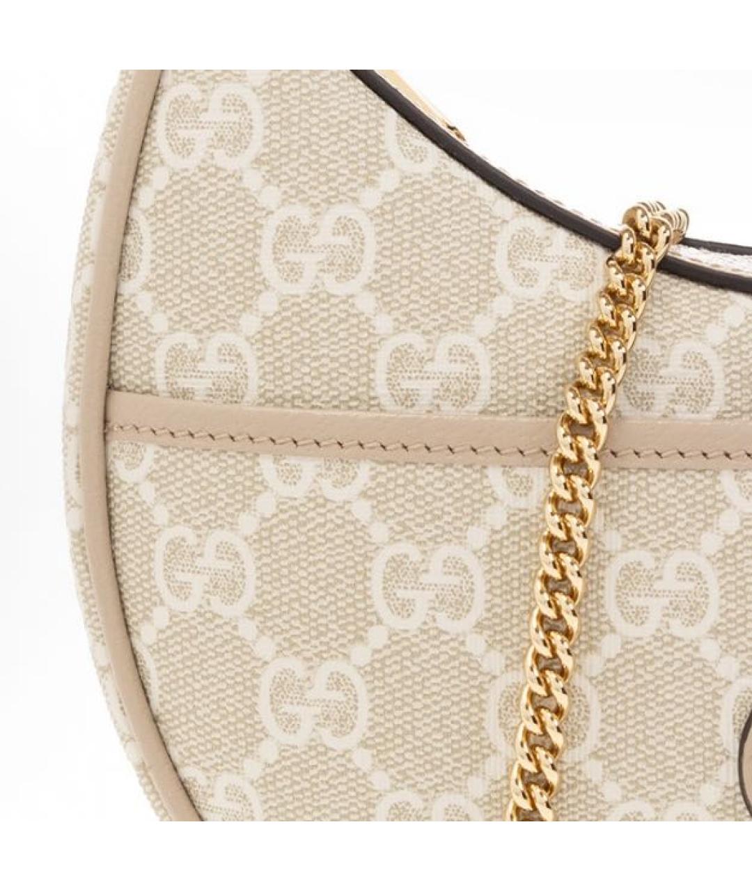 GUCCI Хаки сумка с короткими ручками, фото 5