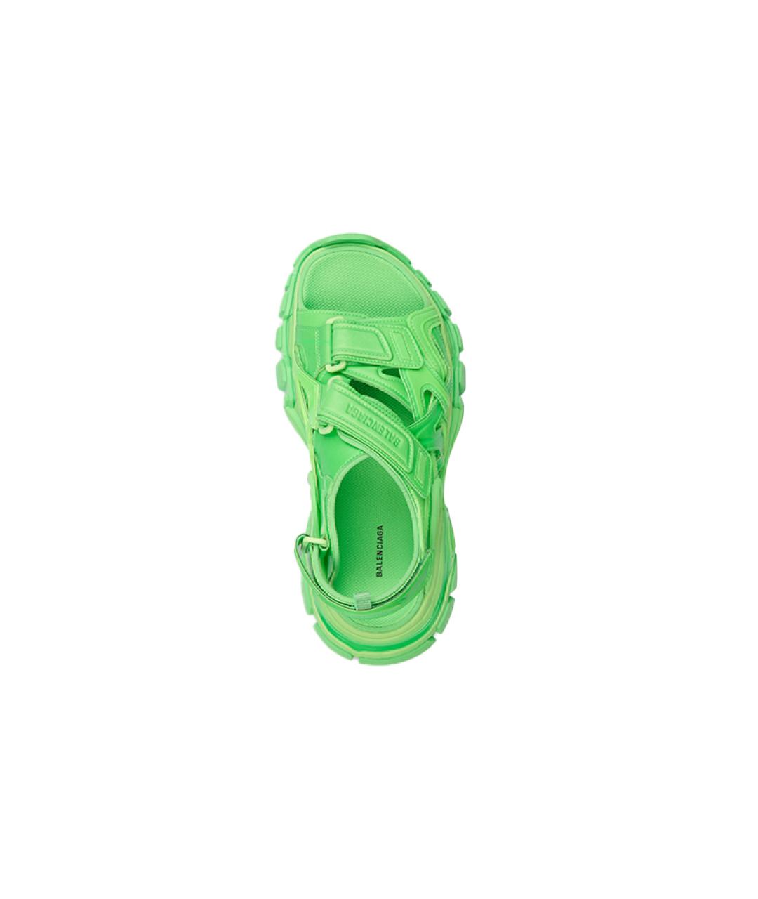 BALENCIAGA Зеленые сандалии, фото 4