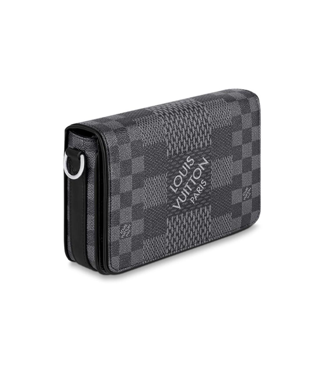 LOUIS VUITTON Серая сумка на плечо, фото 2