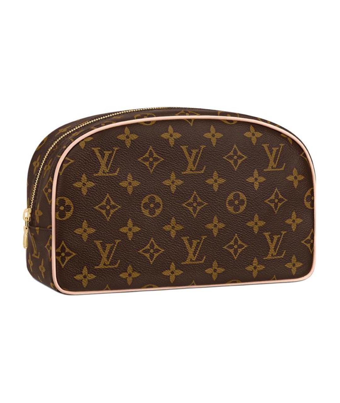 LOUIS VUITTON Коричневая кожаная юбка миди, фото 1