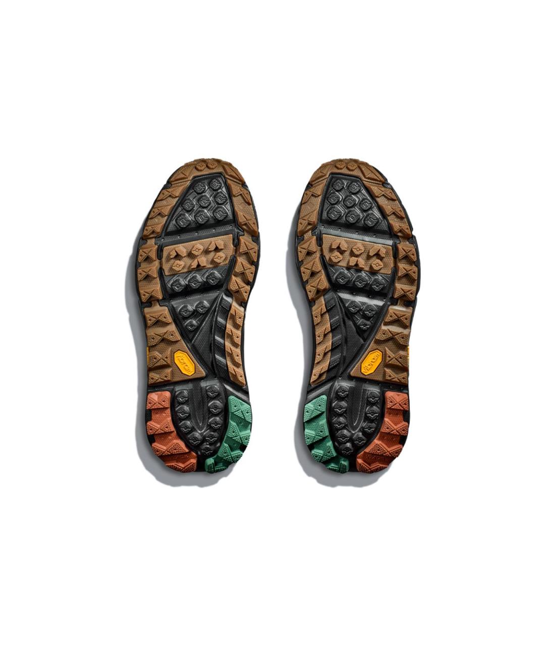 HOKA Коричневые замшевые кроссовки, фото 6