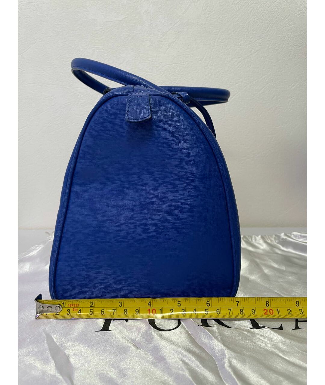 FURLA Синяя кожаная сумка тоут, фото 4