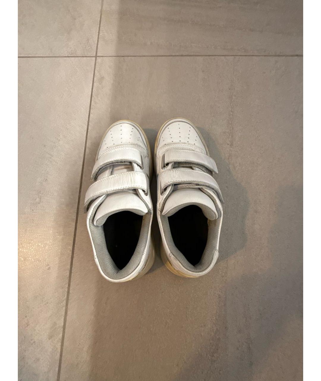 ACNE STUDIOS Белые кожаные кроссовки, фото 3