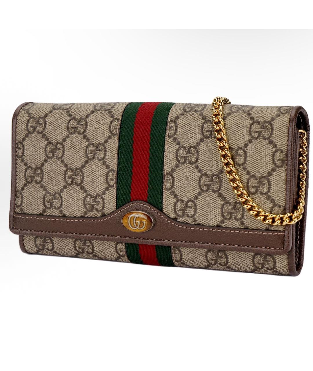 GUCCI Хаки сумка через плечо, фото 2