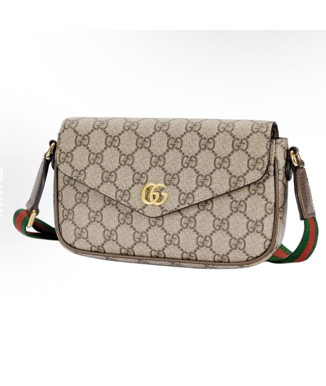 GUCCI Хаки сумка через плечо, фото 2