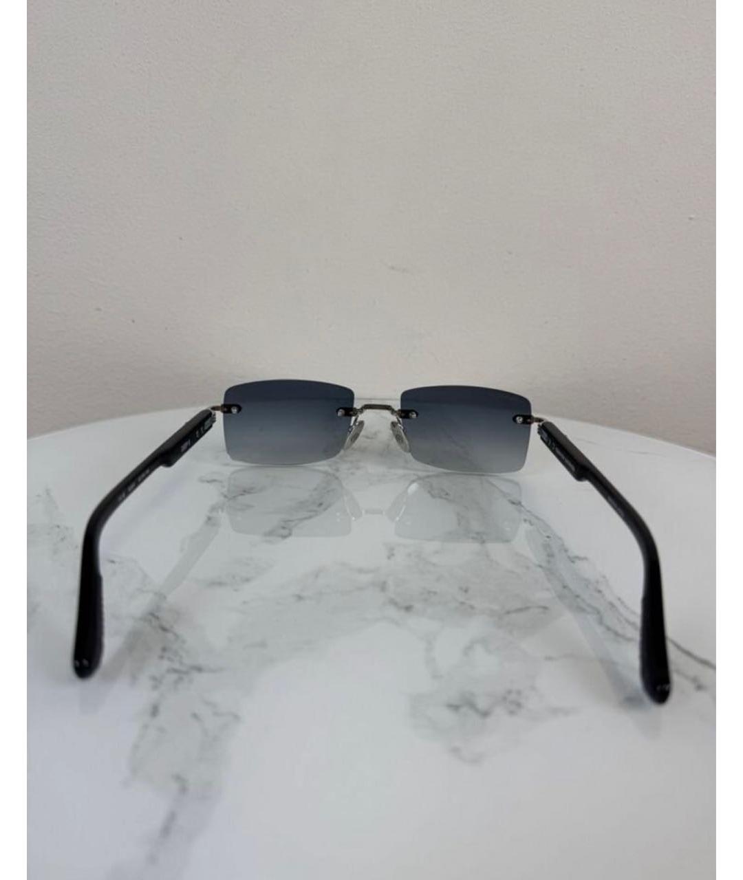 CHROME HEARTS Черные пластиковые солнцезащитные очки, фото 5