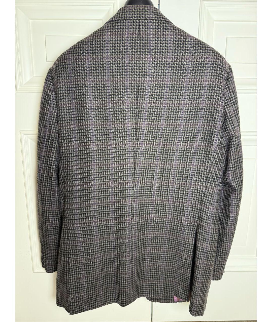 BRIONI Серый кашемировый пиджак, фото 2