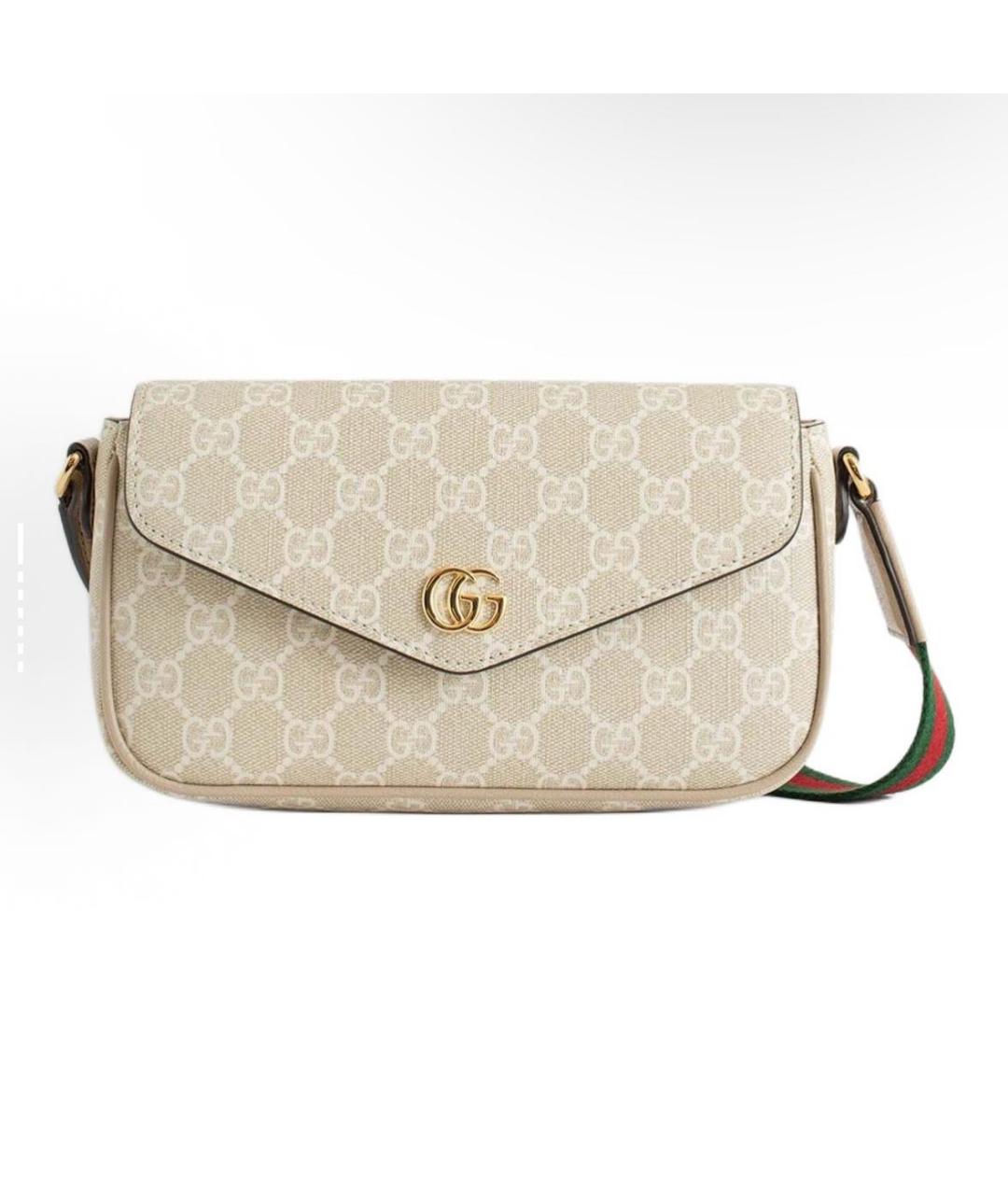 GUCCI Бежевая сумка через плечо, фото 7