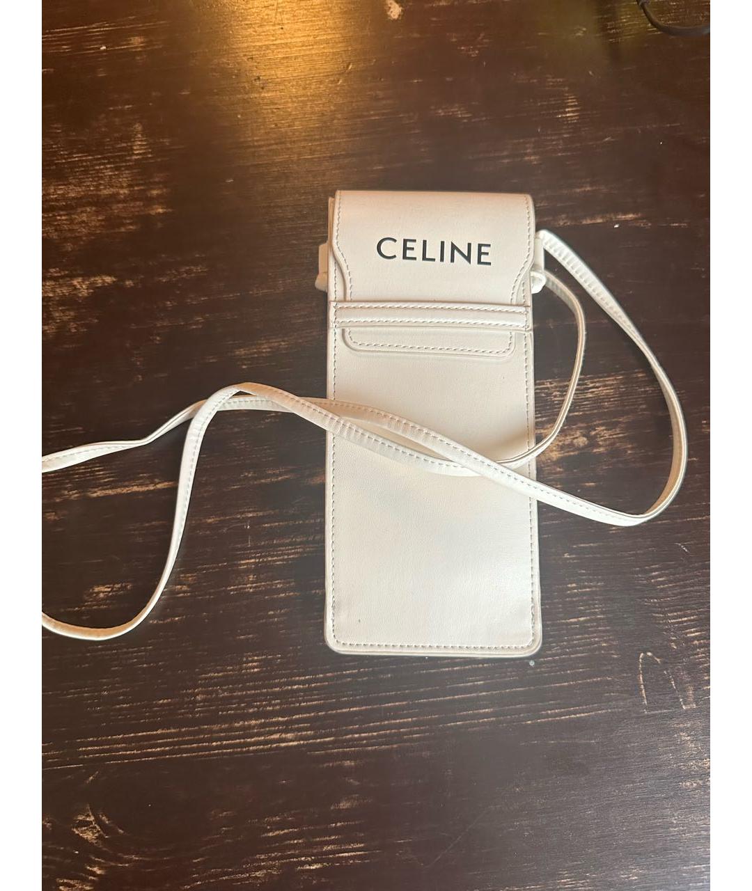 CELINE Бежевые пластиковые солнцезащитные очки, фото 4