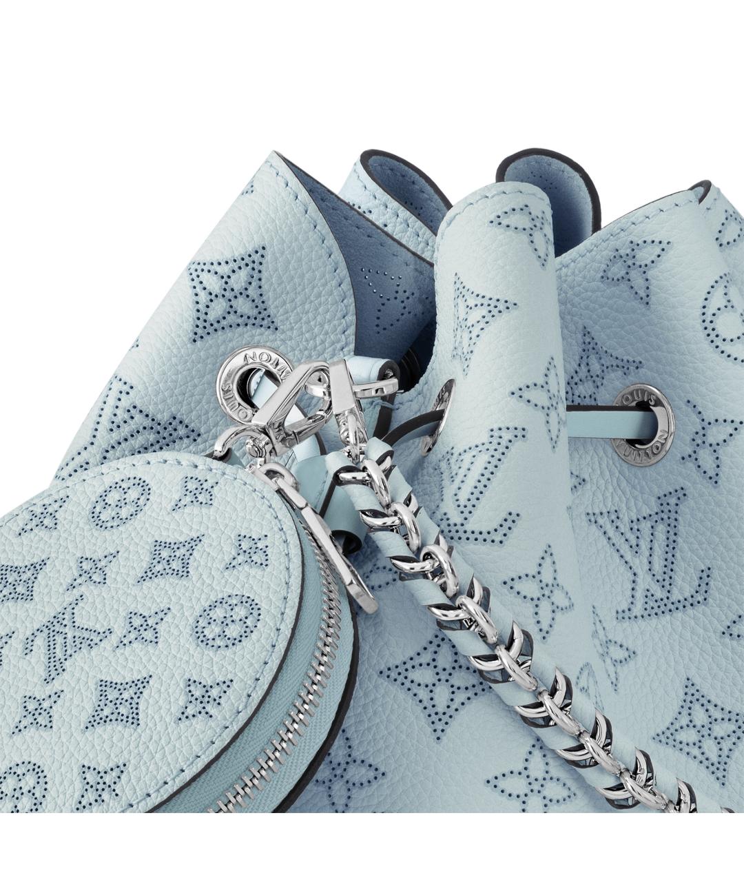 LOUIS VUITTON Голубая сумка через плечо, фото 5