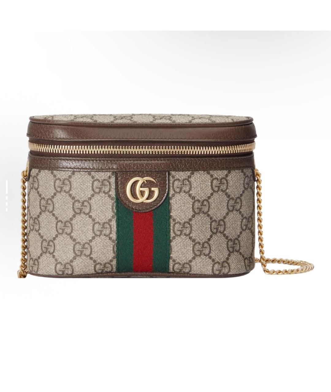 GUCCI Хаки поясная сумка, фото 9