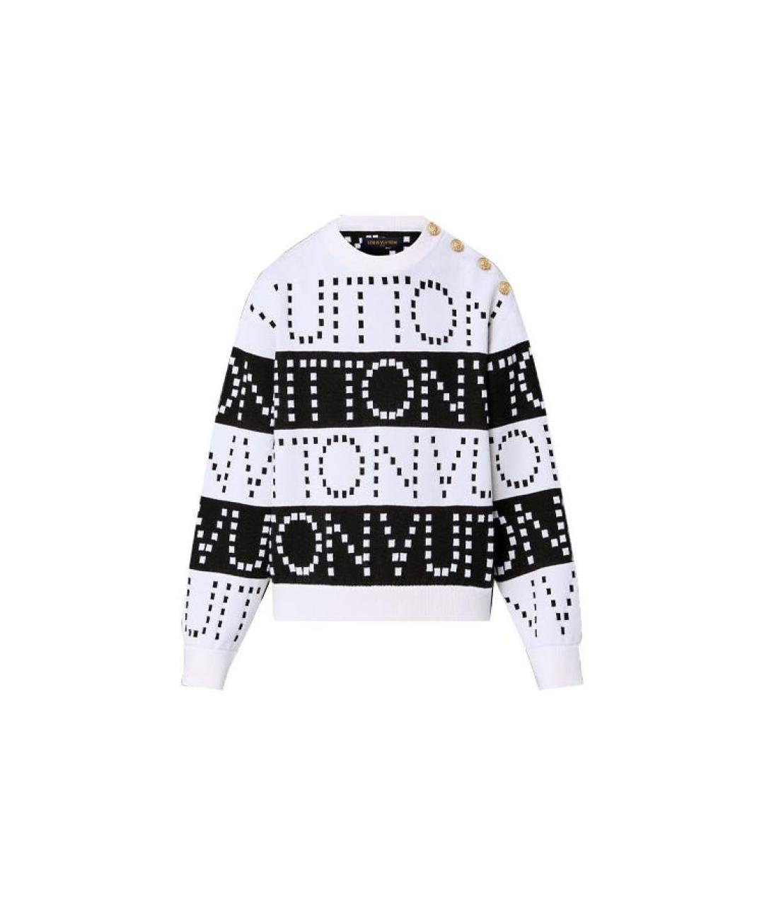 LOUIS VUITTON Белый джемпер / свитер, фото 6