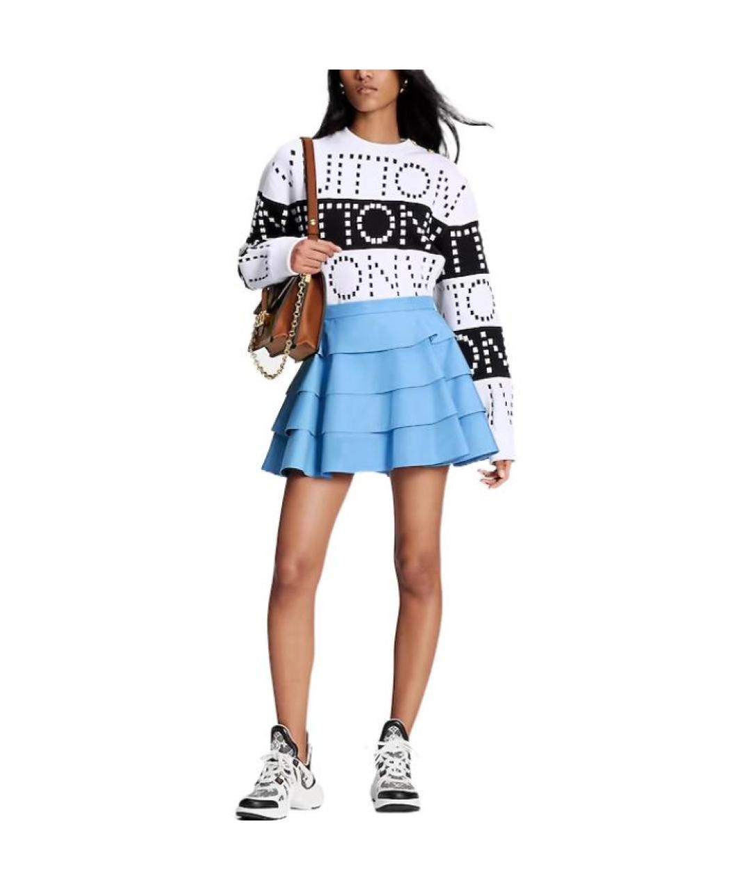 LOUIS VUITTON Белый джемпер / свитер, фото 2