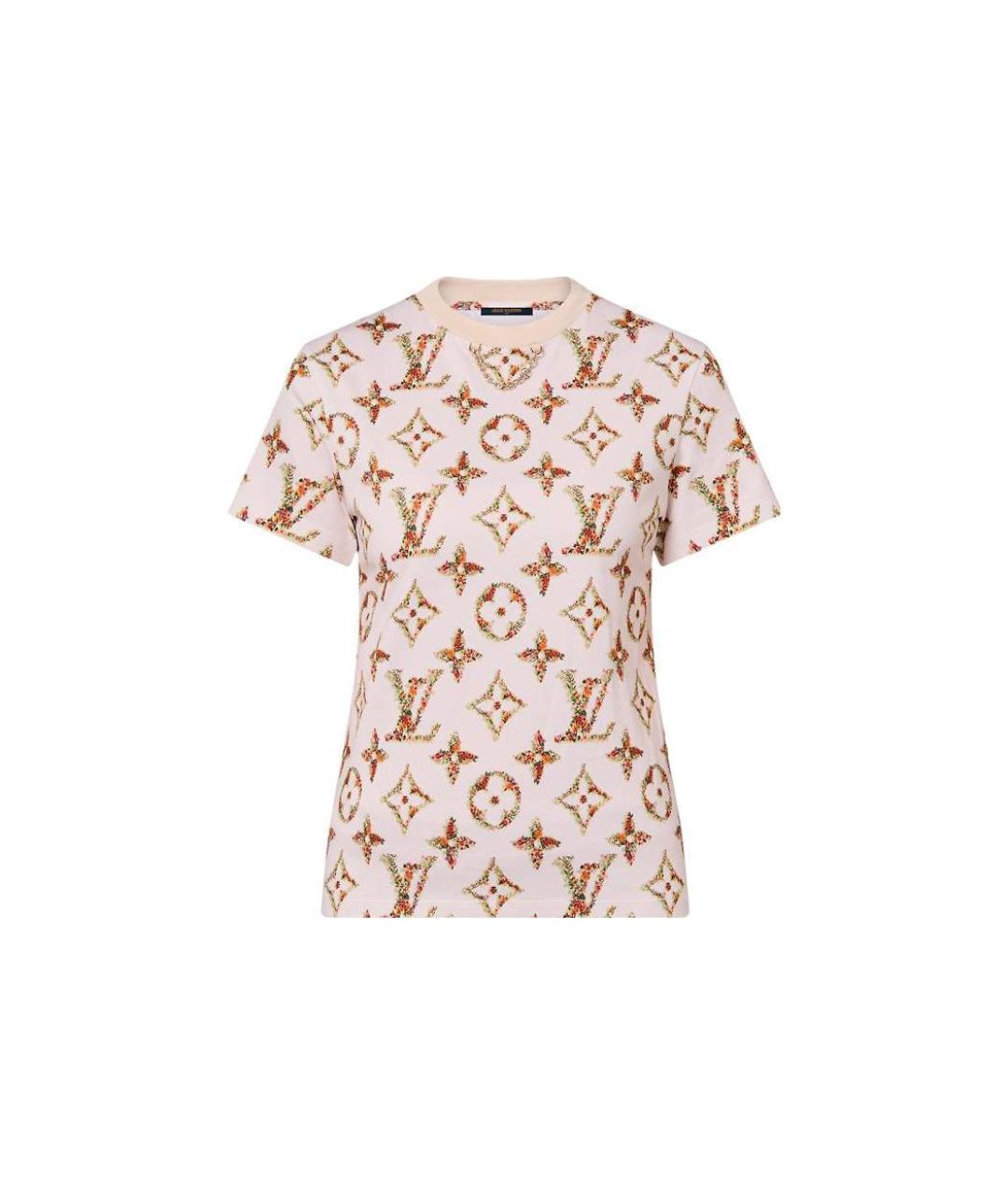LOUIS VUITTON Розовая футболка, фото 6