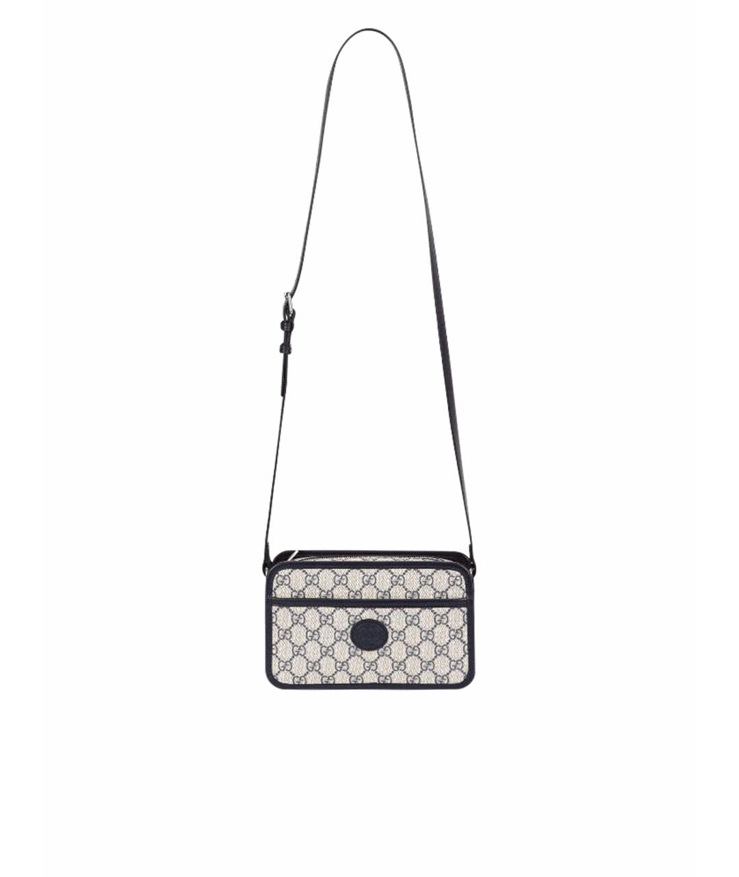 GUCCI Белая сумка через плечо, фото 1