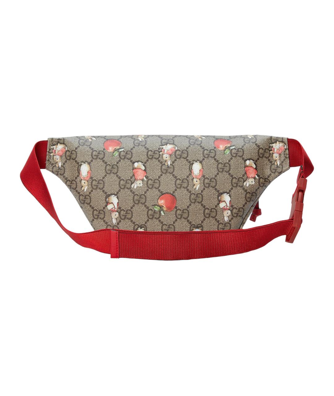 GUCCI Бежевая поясная сумка, фото 4