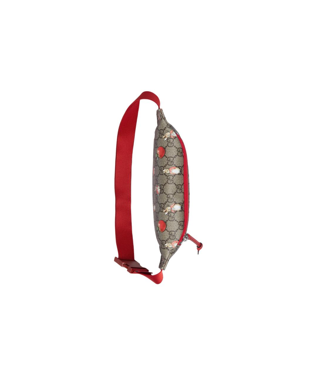 GUCCI Бежевая поясная сумка, фото 5