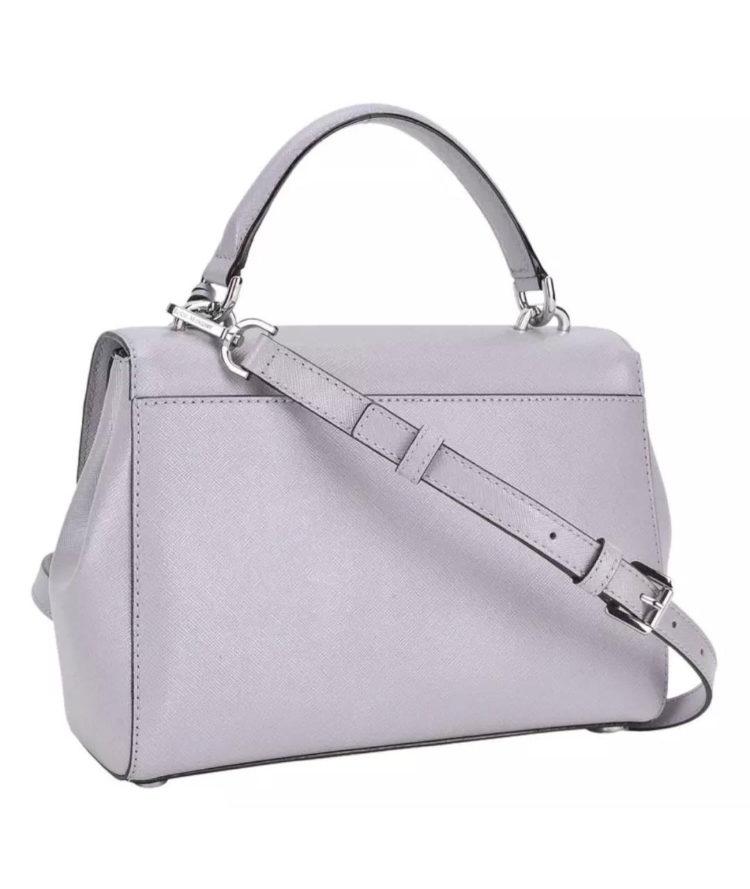 MICHAEL KORS Розовая кожаная сумка с короткими ручками, фото 2