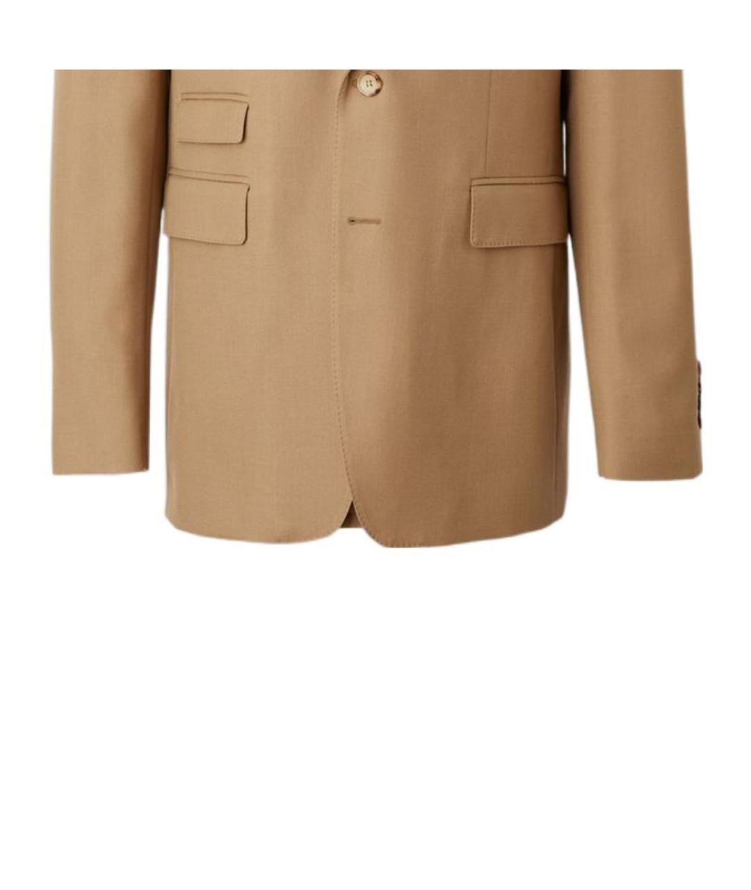 BURBERRY Бежевый пиджак, фото 6