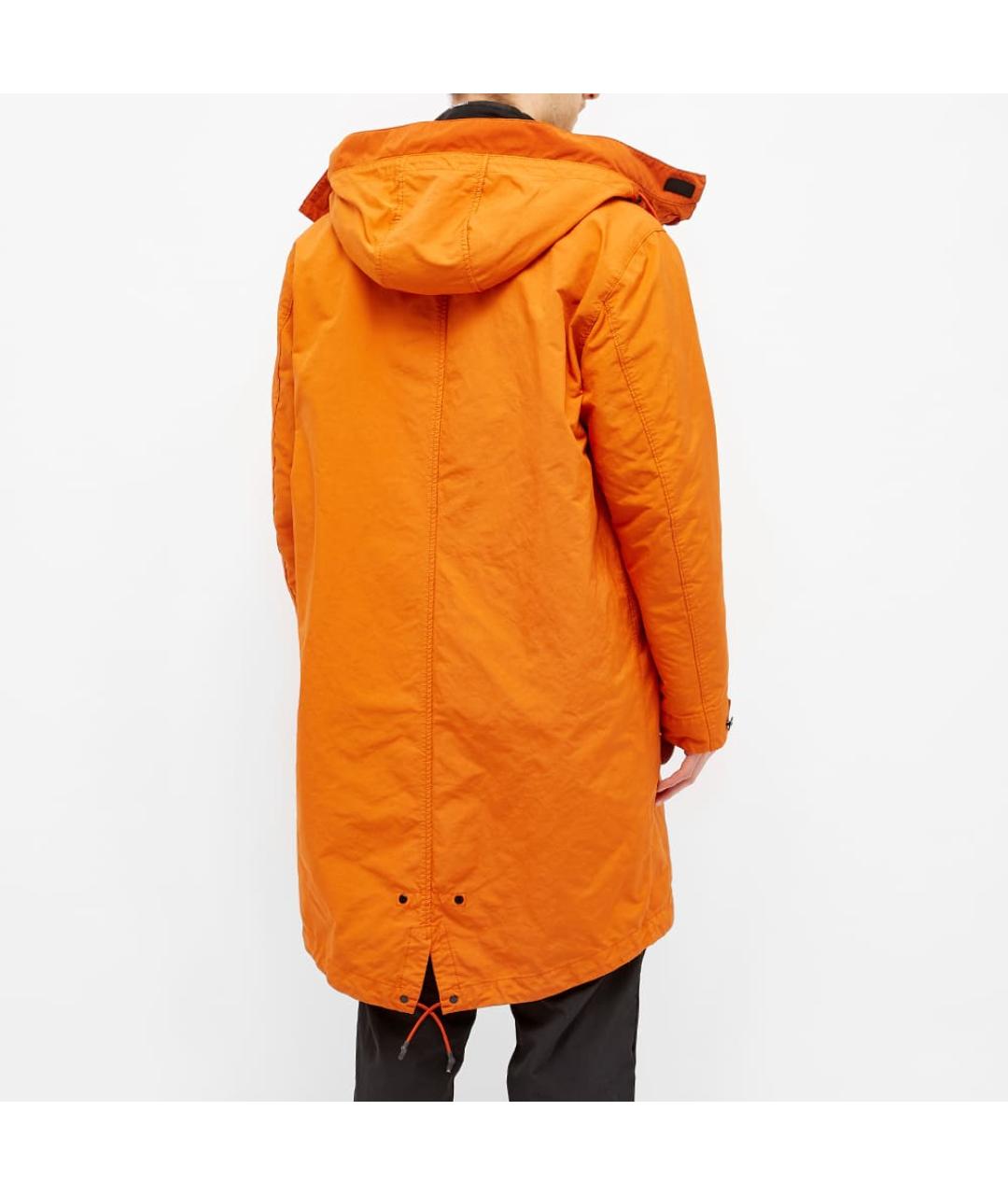 STONE ISLAND Оранжевая парка, фото 7